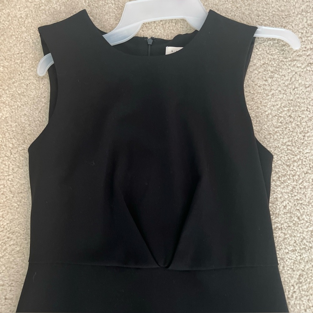 A new day Elegant Black Sleeveless Sheath Dress size 2 - Picture 4 of 4